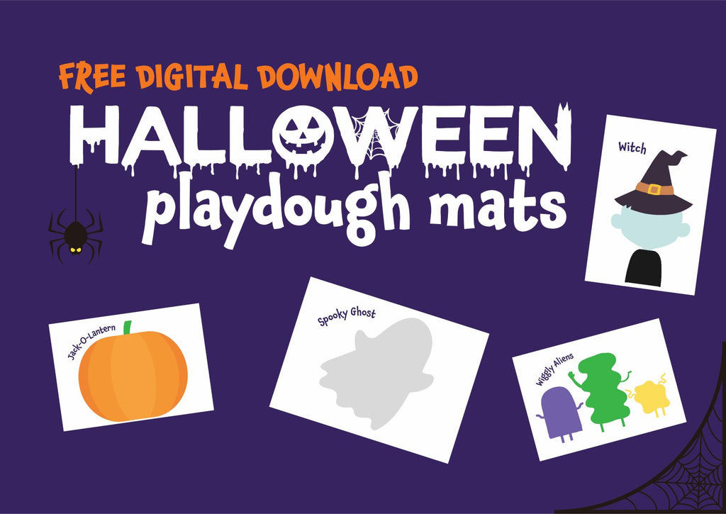 Halloween Playdough Mats