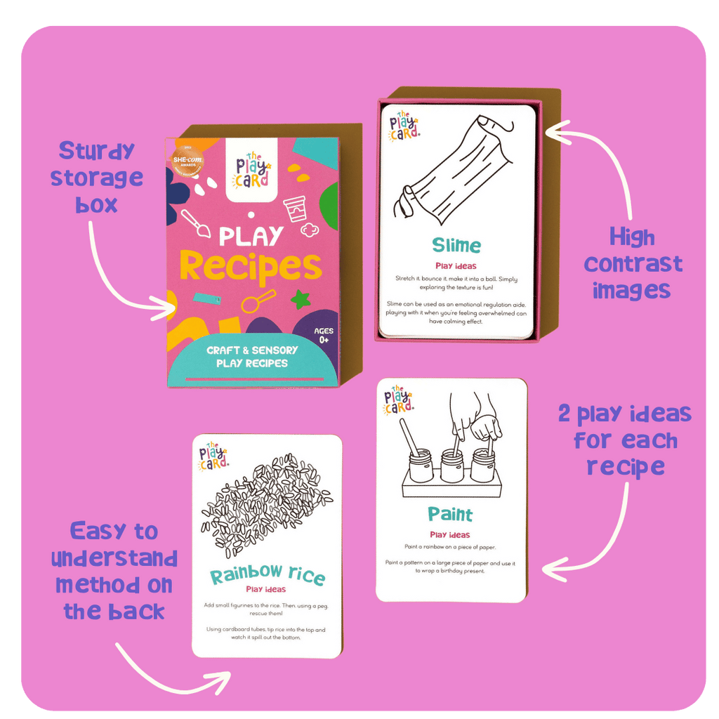 sensory play games and sensory base recipes 