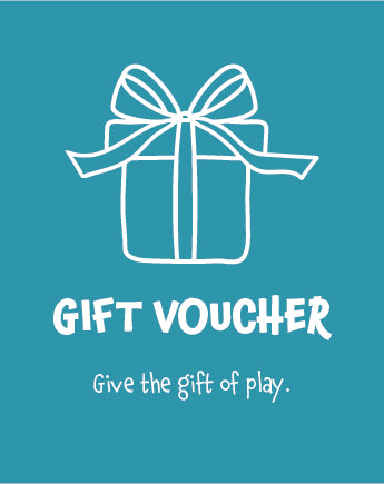 The Play Card Company Gift Vouchers. Give the Gift of Play
